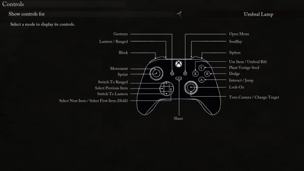 xbox umbral lamp controls lords of the fallen wiki guide 600px