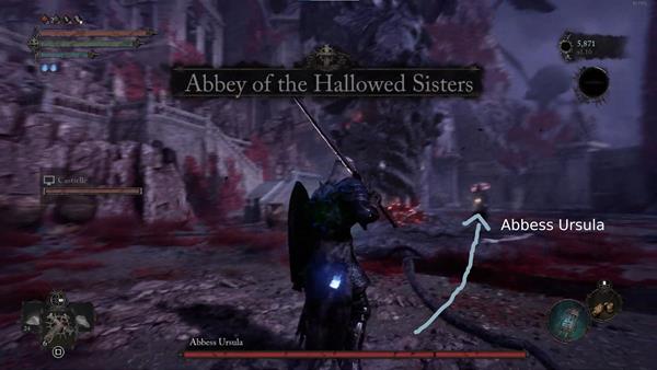 abbess ursula location abbey of the hallowed sisters lotf wiki guide 600px