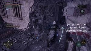jump over gap location abbey of the hallowed sisters lotf wiki guide 300px min