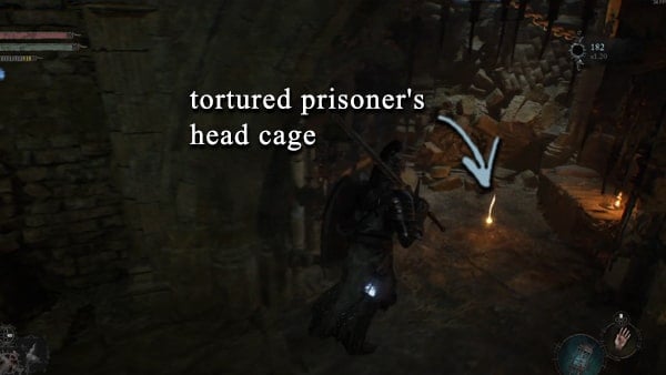 tortured prisoner's head cage lords of the fallen wiki guide min